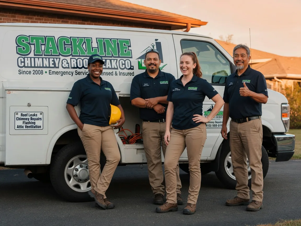 Chimney flashing repair company in Le Raysville, PA